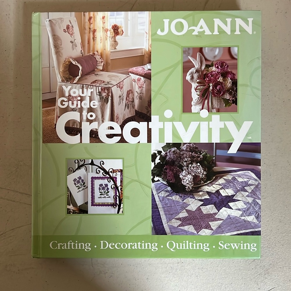 Joann your guide to creativity crafting book